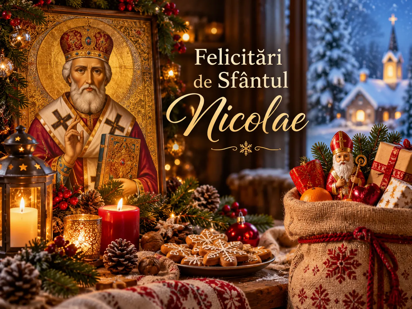 Felicitări de Sfântul Nicolae