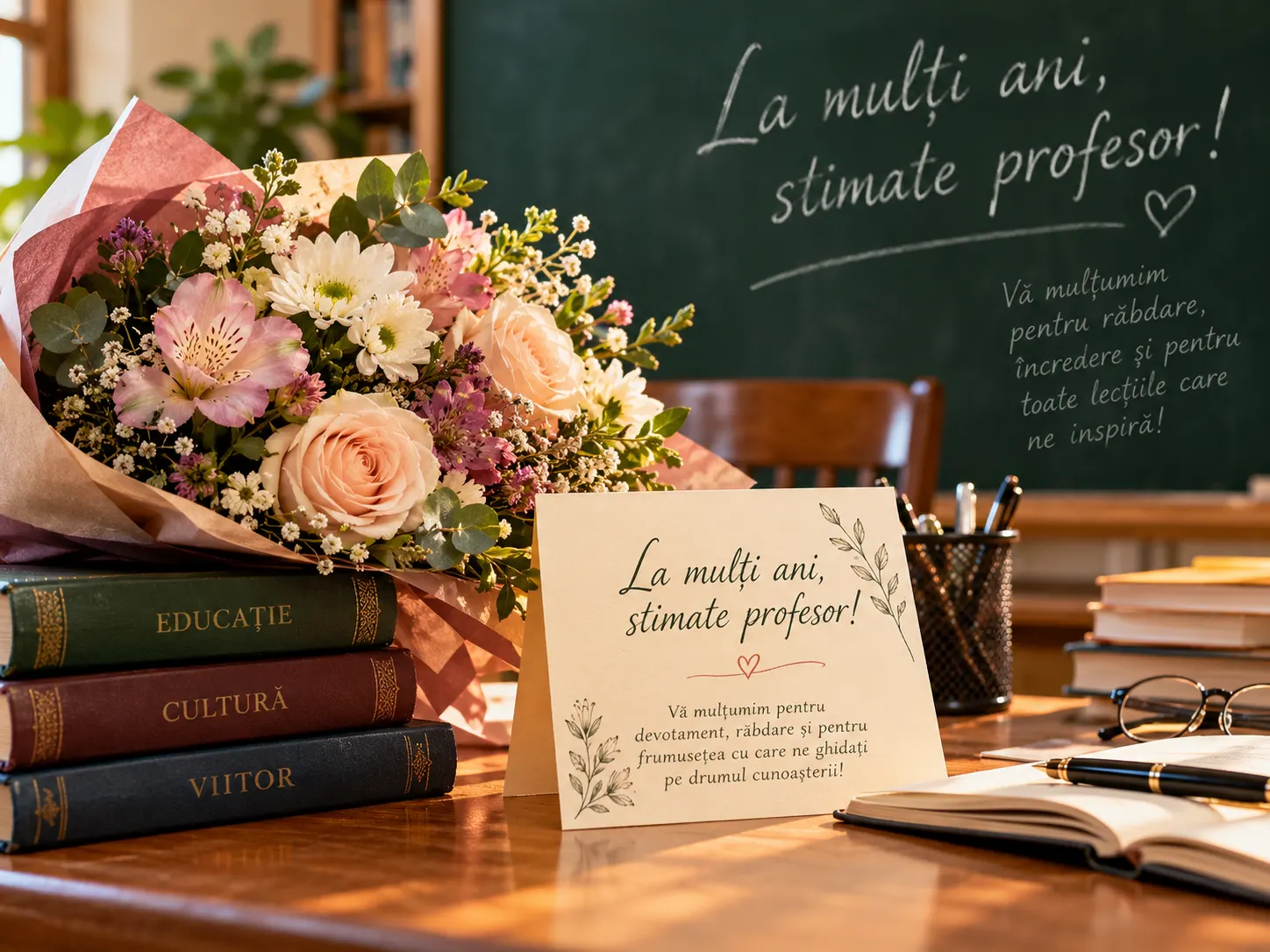 Felicitări de Ziua Profesorului