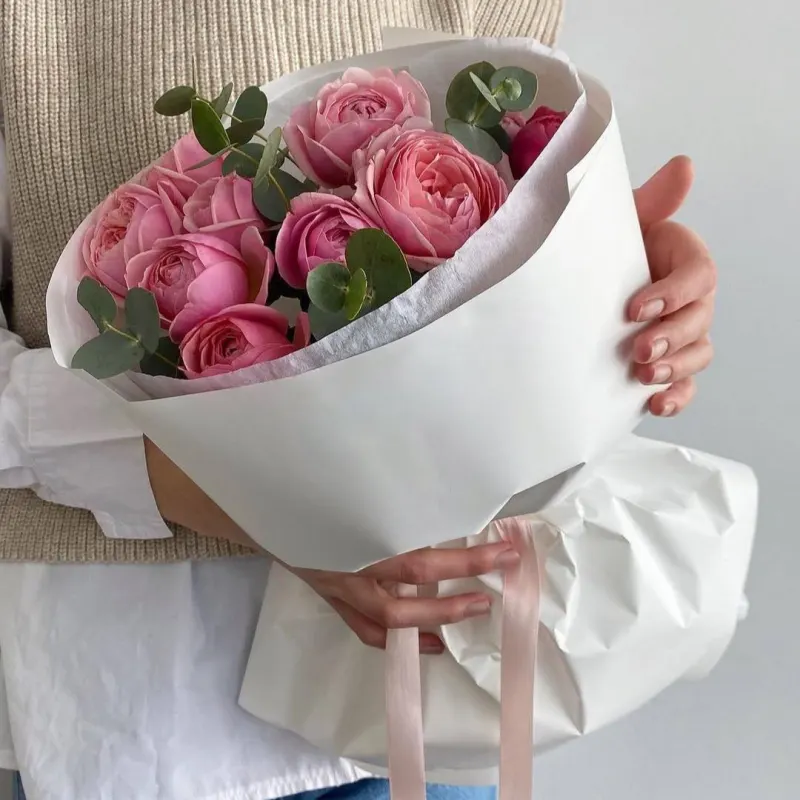 Monobuchet de trandafiri Silva Pink "Fernelle"