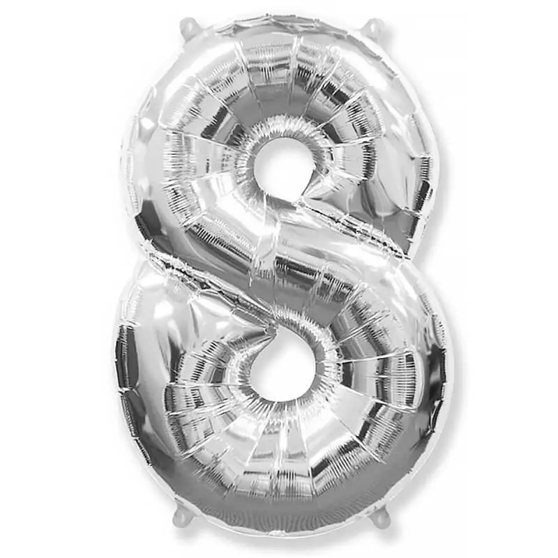Balon din folie „Cifra 8”
