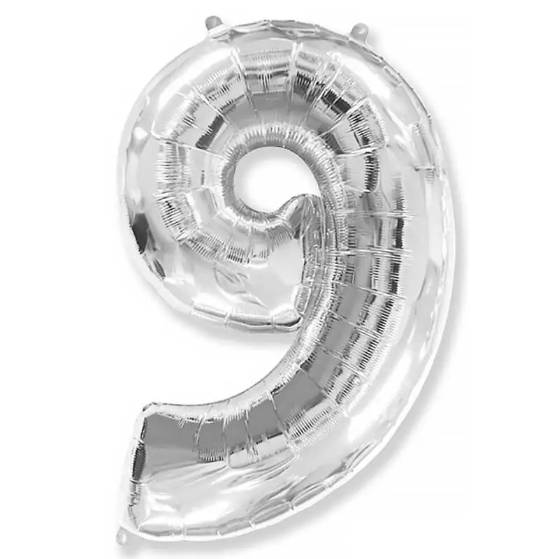 Balon din folie „Cifra 9”
