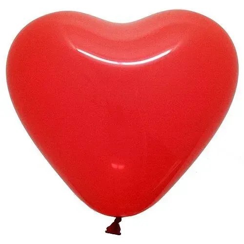 Balon cu heliu în formă de inimă