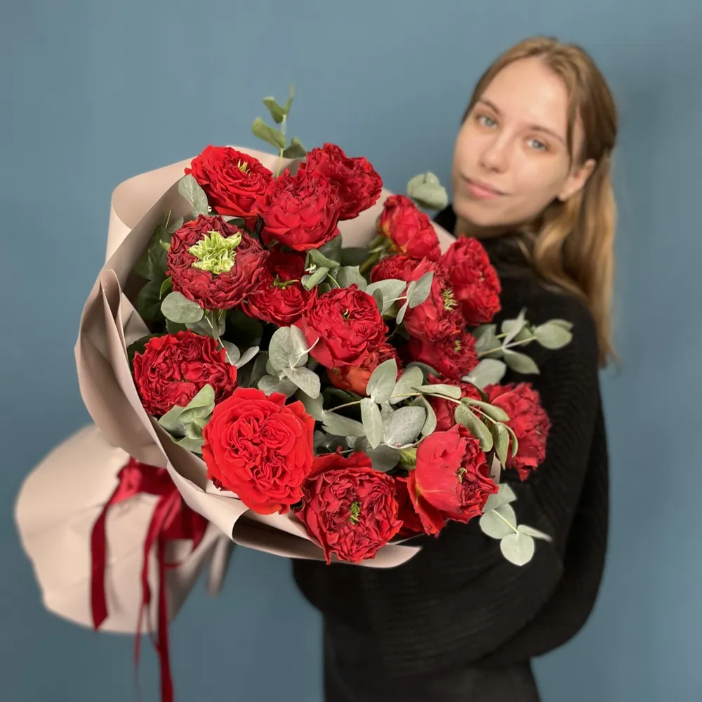 Bouquet of 21 roses