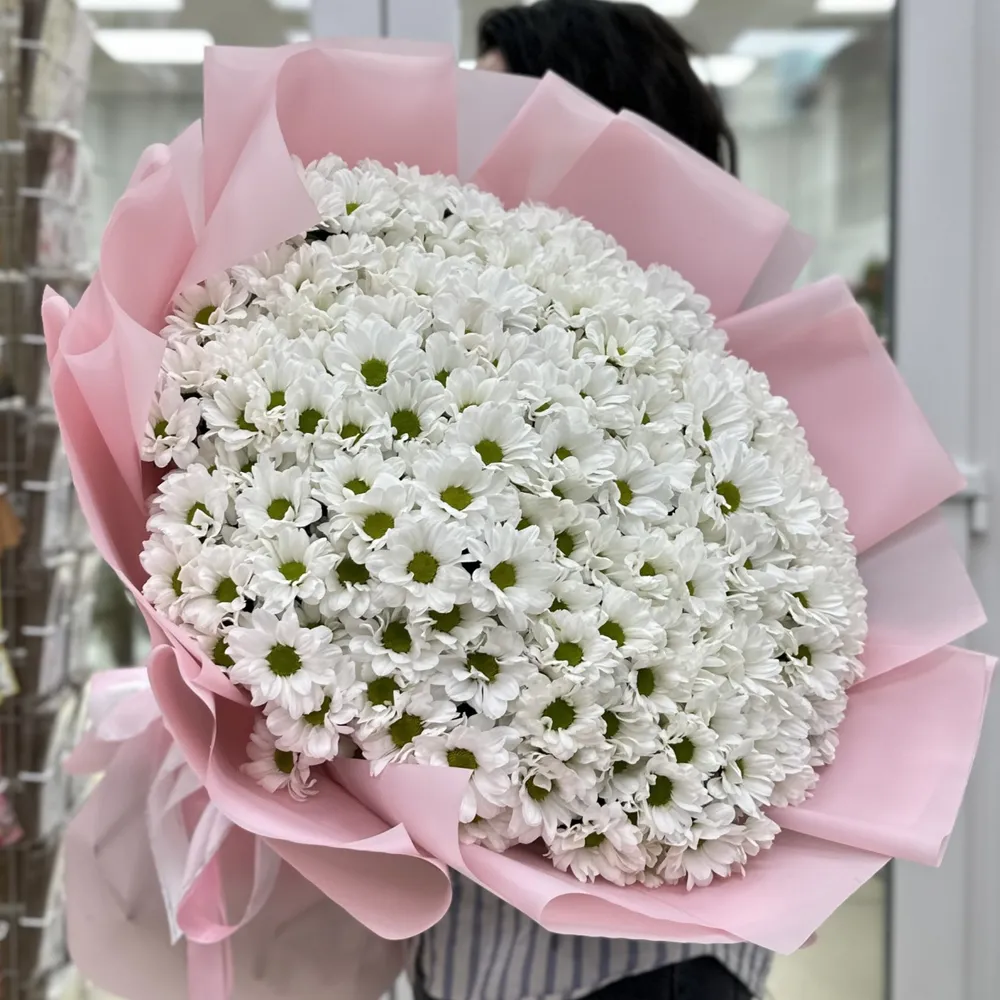 Bouquet of 35 chrysanthemums