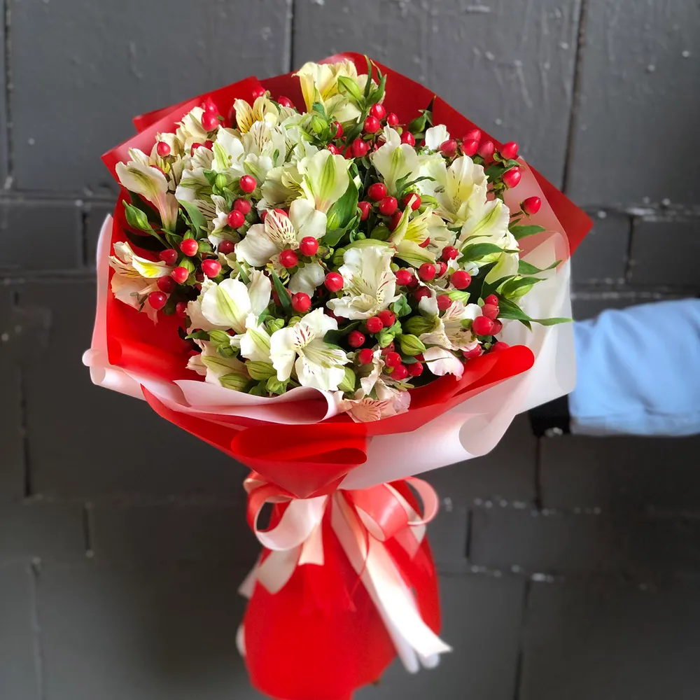 Buchet albi