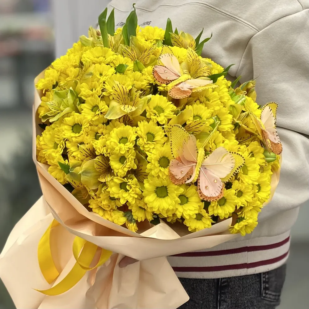 Bouquet of chrysanthemums
