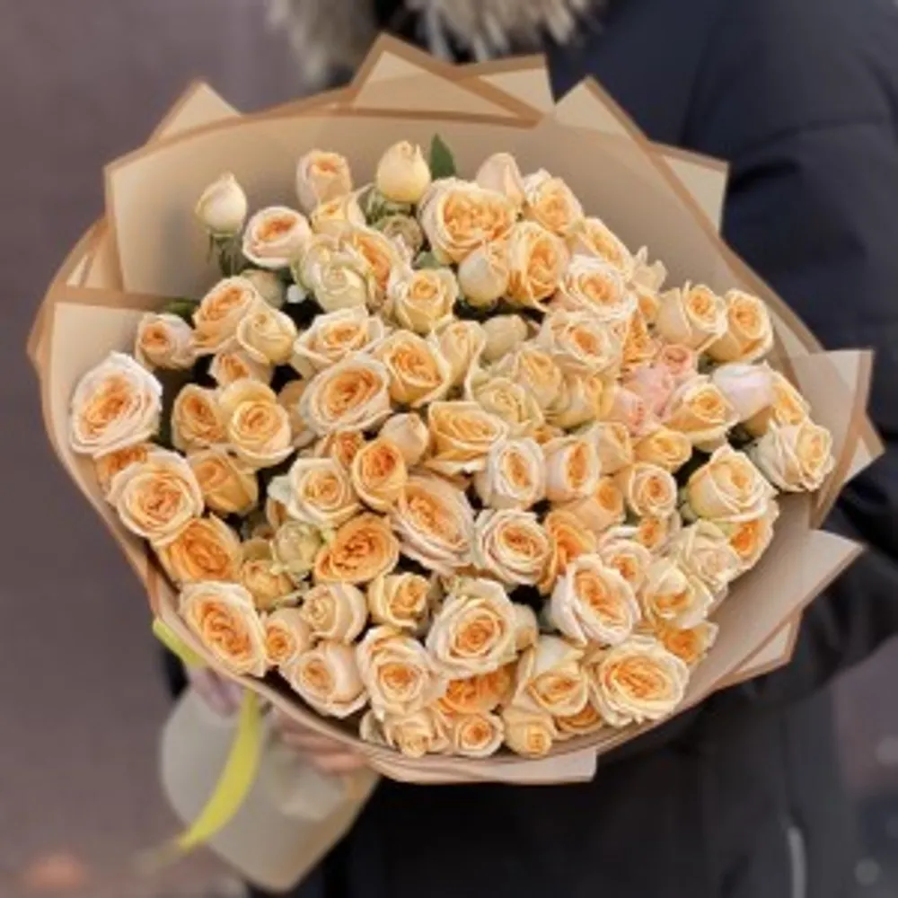 25 Buchet 25 de tufă trandafiri charming babe 40