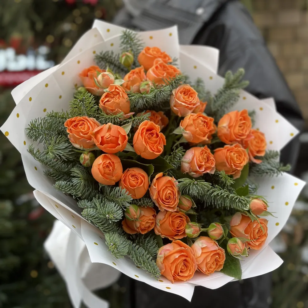 Bouquet of 5 roses